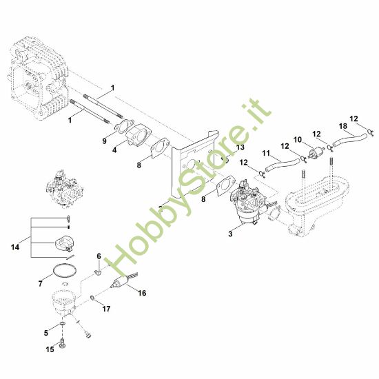 Picture of H - Sistema di alimentazione carburante EVC 4000.1 (EVC4000-0003)